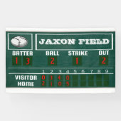 Scoreboard, Baseball, Birthday, Banner (Horizontal)