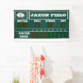 Scoreboard, Baseball, Geburtstag, Banner (Insitu)