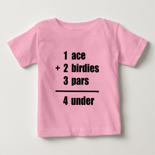 Scorecard Baby T-shirt (Vorderseite)