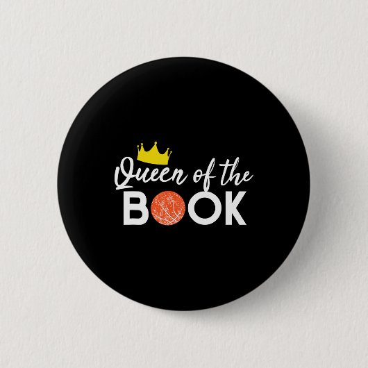 Scorekeeper Sketll Team Scorebook Queen Button (Vorderseite)