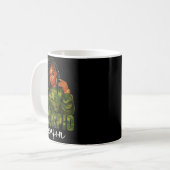 Scoro Season Loc'd Black Woman Camo Zodiac Sign Kaffeetasse (Vorderseite Links)