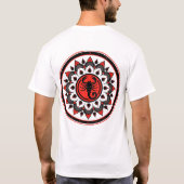 Scorpio 2026 Phoenix Zodiac Mandala – Power & Dept T-Shirt (Rückseite)