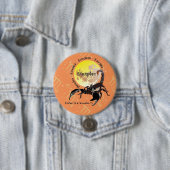 Scorpio 24. Oktober bis 22. November Button (Beispiel)