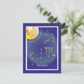 Scorpio 24 Oktober bis 22 November Postkarte (Stehend Vorderseite)