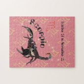 Scorpio 24 Oktober bis 22 November Puzzle (Horizontal)