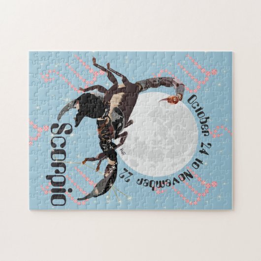 Scorpio 24 Oktober bis 22 November Puzzle (Horizontal)