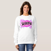 Scorpio Airbrush-Stil Sweatshirt (Vorne ganz)