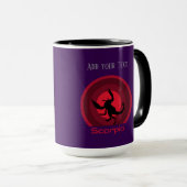 Scorpio Anpassbare Tasse (VorderseiteRechts)