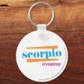 Scorpio Aqua Schlüsselanhänger (Vorderseite)
