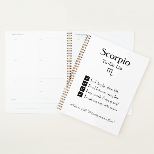 Scorpio - Aufgabenliste Planer (Anzeige)