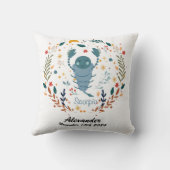 Scorpio Baby Kinderzimmer Throw Kissen (Rückseite)