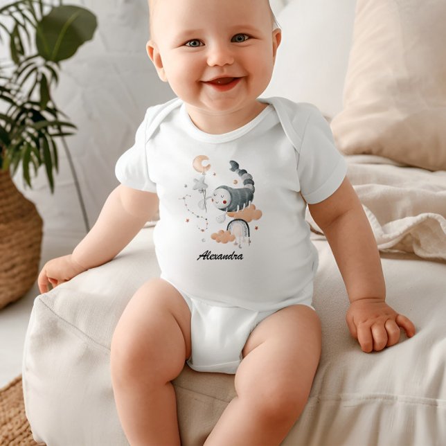 Scorpio Baby: Scorpios Mystisches Personalisiertes Baby Strampler (Von Creator hochgeladen)