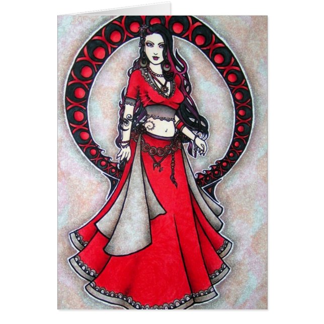 Scorpio Belly Dancer Gothic Moon (Vorne)