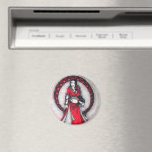 Scorpio Belly Dancer Magnet (In Situ (Geschirrspüler))