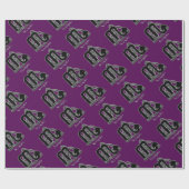 Scorpio Birth Sign Celtic Knoten Zodiac Papier Geschenkpapier (Flach)