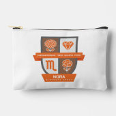 Scorpio Birthday Crest™ for November 1-21 Zubehörtasche (Vorderseite)