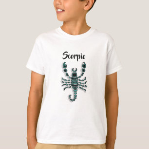 Scorpio Birthday Zodiac Horoskop Sign Skorpion T-Shirt