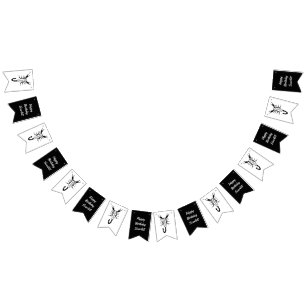 Scorpio Black Scorpion Sign Custom Geburtstag Wimpelkette
