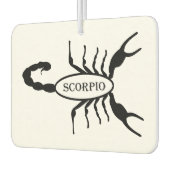 Scorpio Black Scorpion Star Sign Autolufterfrischer (Links)