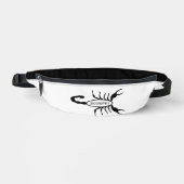 Scorpio Black Scorpion Star Sign Bauchtasche (Vorderseite)