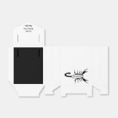 Scorpio Black Scorpion Star Sign Custom Geschenkschachtel (Ungefaltet)