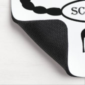 Scorpio Black Scorpion Star Sign Mousepad (Ecke)