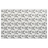 Scorpio Black Scorpion Star Sign Stoff (Fat Quarter (45,7 x 55,9 cm))