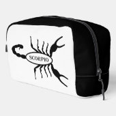 Scorpio Black Scorpion Star Sign Waschbeutel (Rechte Ecke)