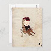 Scorpio Boy Zodiac Sign Postkarte (Vorne/Hinten)