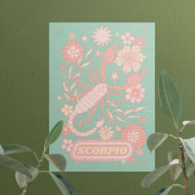 Scorpio Celestial Zodiac Pastel Traumstrecke Airol