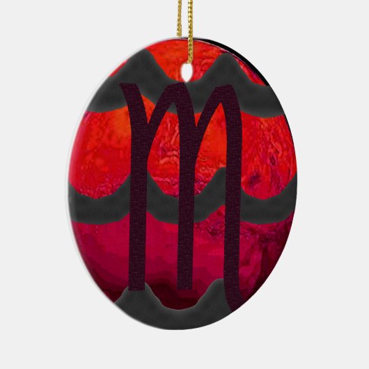 Scorpio Ceramic Ornament (Rechts)