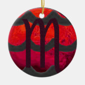 Scorpio Ceramic Ornament (Vorne)