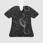 Scorpio Constellation by Hevelius 1690 Ornament (Rückseite)
