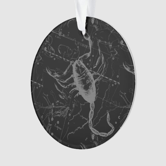Scorpio Constellation by Hevelius 1690 Ornament (Vorderseite)