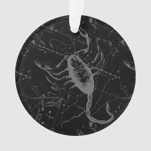 Scorpio Constellation by Hevelius 1690 Ornament (Vorderseite)