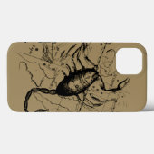 Scorpio Constellation Hevelius 1690 Classic Case-Mate iPhone Hülle (Rückseite (Horizontal))