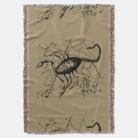 Scorpio Constellation Hevelius 1690 Dekor Decke (Vorderseite Vertikal)