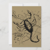 Scorpio Constellation Hevelius 1690 Okt23 - Nov 21 (Vorderseite)