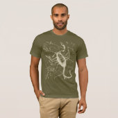 Scorpio Constellation Hevelius 1690 Okt23 - Nov 21 T-Shirt (Vorne ganz)