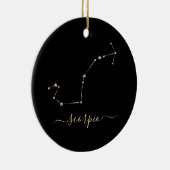 Scorpio Constellation Keramik Ornament (Rechts)