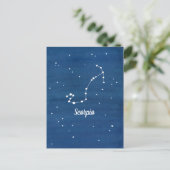 Scorpio Constellation Night Sky Stars Postkarte (Stehend Vorderseite)