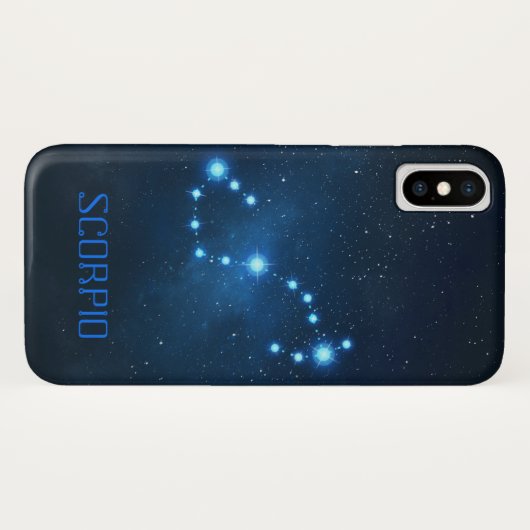 Scorpio Constellation Zodiac Case-Mate iPhone Hülle (Rückseite (Horizontal))
