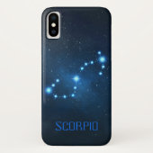 Scorpio Constellation Zodiac Case-Mate iPhone Hülle (Rückseite)