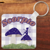 Scorpio Cotattecore Schöne Küche Schlüsselanhänger (Rückseite)