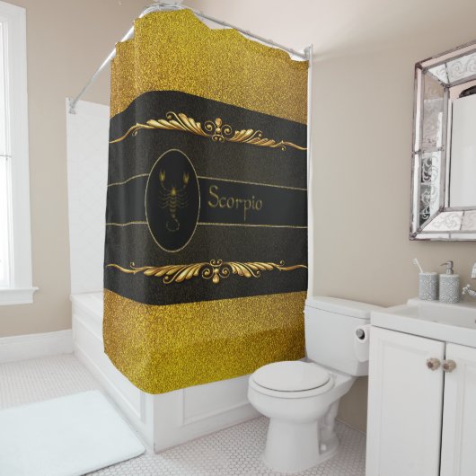 Scorpio Duschvorhang (Beispiel)