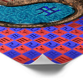 Scorpio & Earth Ox Poster (Ecke)