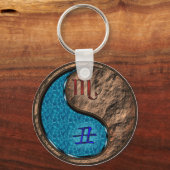 Scorpio & Earth Ox Schlüsselanhänger (Vorderseite)