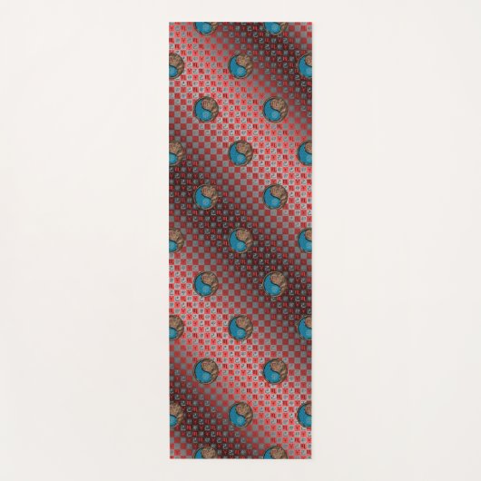 Scorpio & Earth Rabbit Yogamatte (Vorderseite)