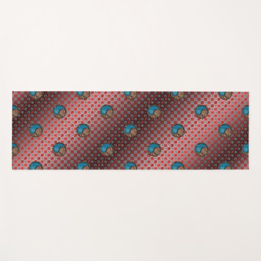 Scorpio & Earth Rabbit Yogamatte (Vorderseite (Horizontal))