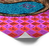 Scorpio & Earth Rooster Poster (Ecke)